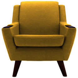 G Plan Vintage The Fifty Five Armchair, Tonic Mustard